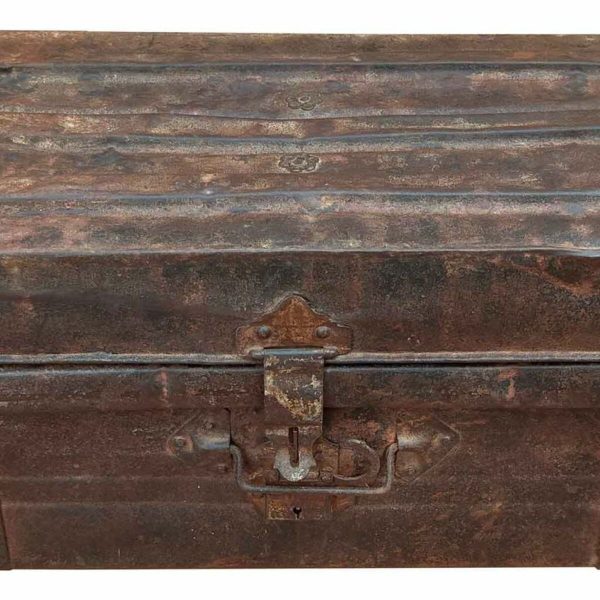 Decorative suitcase Alexandra House Living Brown Iron Traditional style 36 x 27 x 68 cm Online