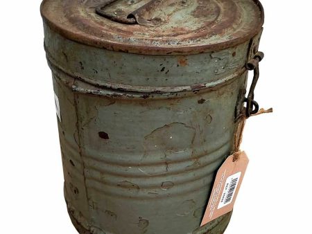 Decorative canister Alexandra House Living Grey Iron Traditional style 19 x 23 x 19 cm Supply