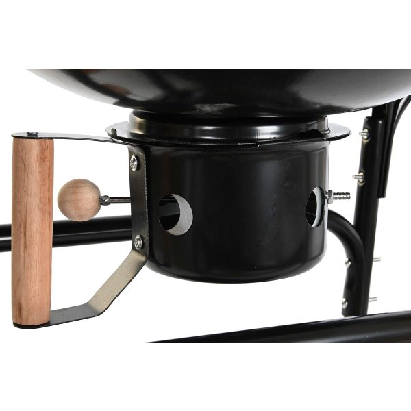 Barbecue DKD Home Decor Wood Steel (100 x 47 x 95 cm) Online Sale