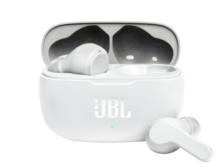 Headphones with Microphone JBL JBLW200TWSWHT White Plastic Online Sale