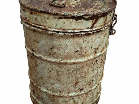 Decorative canister Alexandra House Living Cream Iron Traditional style 26 x 34 x 26 cm For Cheap