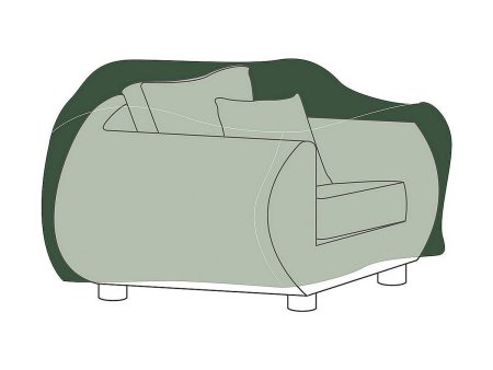 Sofa Cover Altadex Green Polyester 130 x 90 x 70 cm For Sale