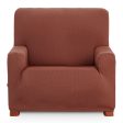 Armchair slipcovers Eysa ULISES Brown 70 x 110 x 110 cm Online Hot Sale