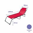 Sun-lounger Marbueno 10000 Foldable (Refurbished C) Discount