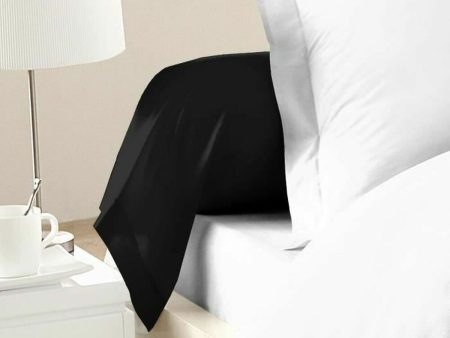 Pillowcase Lovely Home Black 85 x 185 cm (2 Units) Online Hot Sale