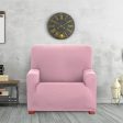 Armchair slipcovers Eysa ULISES Pink 70 x 110 x 110 cm Online Sale