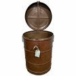 Decorative canister Alexandra House Living Brown Iron Traditional style 37 x 53 x 37 cm For Cheap