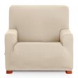 Armchair slipcovers Eysa ULISES White 70 x 110 x 110 cm Fashion