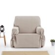 Armchair slipcovers Eysa LEVANTE Beige 100 x 110 x 120 cm For Discount