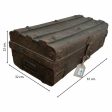 Decorative suitcase Alexandra House Living Brown Iron Traditional style 32 x 22 x 61 cm Discount