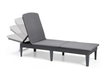 Sun-lounger Allibert by KETER 8711245146294 Grey 187 x 58 x 29 cm Online