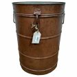 Decorative canister Alexandra House Living Brown Iron Traditional style 37 x 53 x 37 cm For Cheap