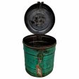 Decorative canister Alexandra House Living Green Iron Traditional style 23 x 28 x 23 cm Supply