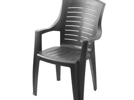 Garden chair Progarden Talia TAL050AN Anthracite (55 x 60 x 91 cm) For Sale