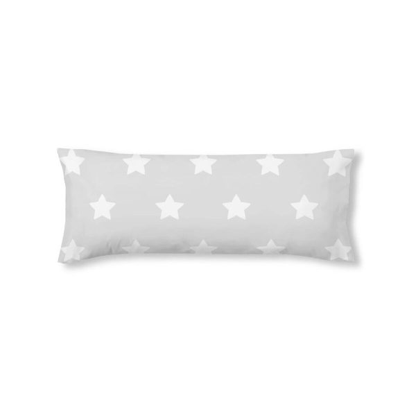 Pillowcase Kids&Cotton Runar Grey 175 Threads 45 x 125 cm Online