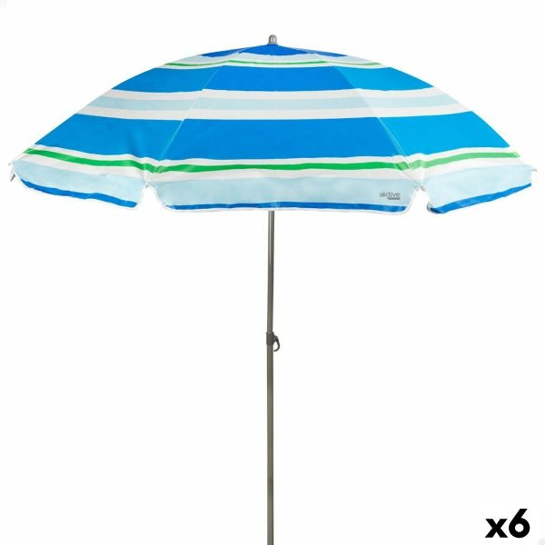 Sunshade Aktive UV50 Ø 200 cm Polyester 200 x 196 x 200 cm (6 Units) For Sale