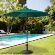 Sunshade Aktive 300 x 245 x 300 cm Green Ø 300 cm Supply