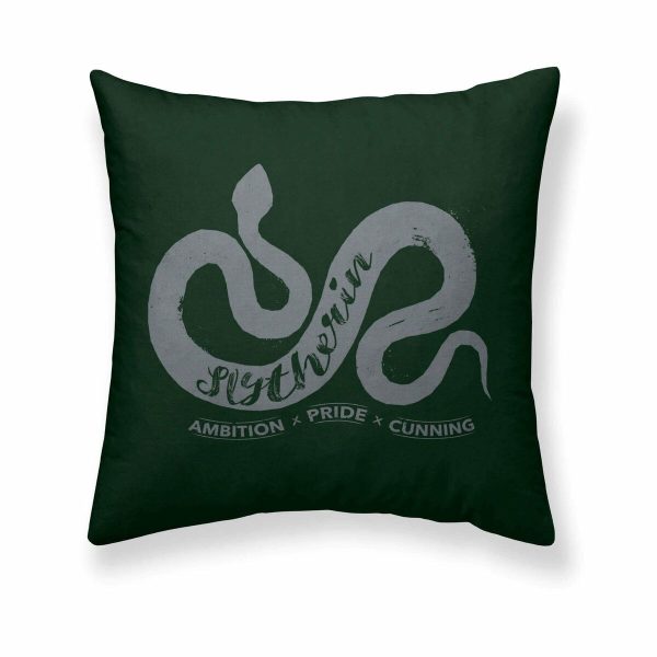 Cushion cover Harry Potter Slytherin Values Multicolour 50 x 50 cm Cheap