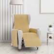 Armchair slipcovers Eysa MONTBLANC Mustard 100 x 110 x 55 cm Online Sale