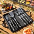 BBQ Utensils Kit with Case BBSet InnovaGoods 12 Pieces Online now