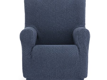 Wingback chair cover Eysa THOR Blue 80 x 110 x 90 cm Online