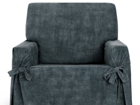 Armchair slipcovers Eysa TURIN Dark grey 100 x 110 x 120 cm Online Hot Sale