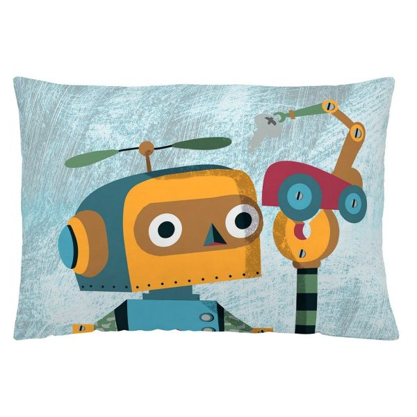 Cushion cover Naturals Robots (50 x 30 cm) Online Sale