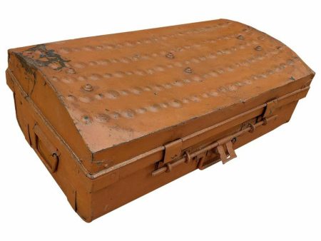 Decorative suitcase Alexandra House Living Brown Iron Traditional style 34 x 19 x 63 cm Online Sale