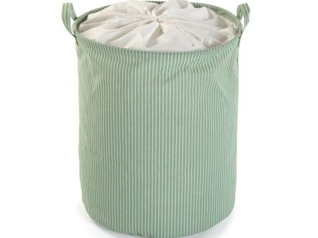 Laundry basket Versa Green Polyester Cotton Nylon (38 x 48 x 38 cm) Online