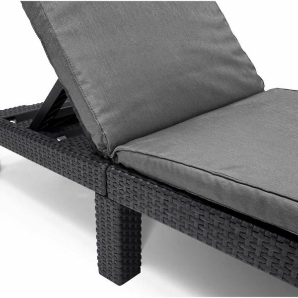 Sun-lounger Allibert by KETER Daytona De Luxe 187 x 58 x 29 cm Grey Supply