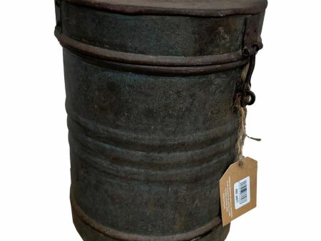 Decorative canister Alexandra House Living Brown Iron Traditional style 29 x 26 x 29 cm Online Hot Sale