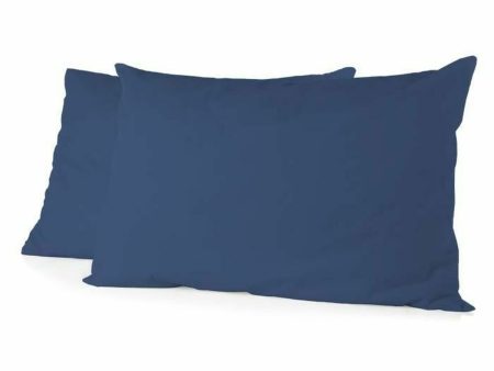 Pillowcase Lovely Home Blue (85 x 185 cm) (2 Units) Supply