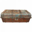 Decorative suitcase Alexandra House Living Brown Iron Traditional style 42 x 30 x 76 cm Discount