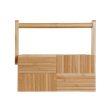 Cutlery Organiser DKD Home Decor Natural Bamboo 27 x 16,5 x 11,5 cm Hot on Sale