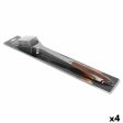 Barbecue Cleaning Brush Percutti Stainless steel 53 x 10 x 13 cm (4 Units) Hot on Sale