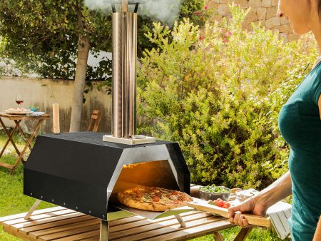 Pellet Pizza Oven with Accessories Pizzahven InnovaGoods Online Hot Sale