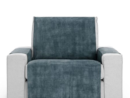 Armchair slipcovers Eysa TURIN Blue 100 x 110 x 55 cm Discount