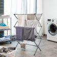 Folding and Extendable Metal Clothes Dryer with 3 Levels Cloxy InnovaGoods 11 Bars Online now