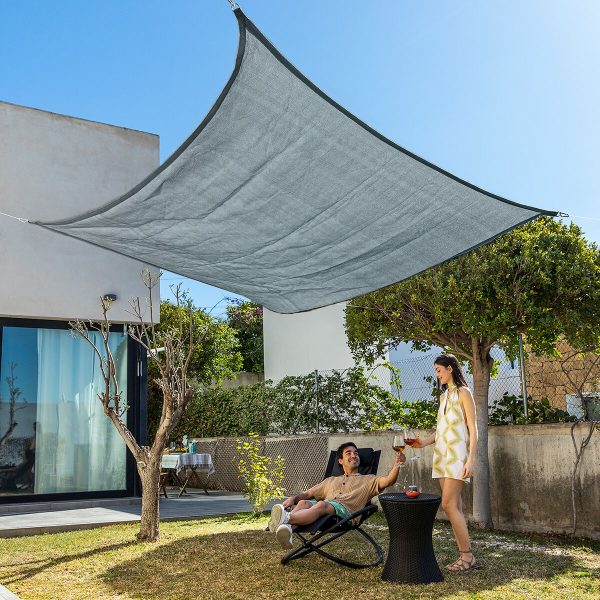 Rectangular Shade Sail Shazail InnovaGoods 2 x 3 m For Sale