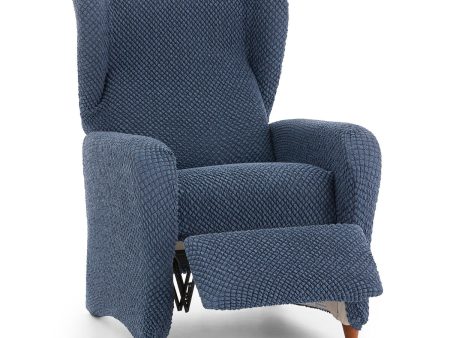 Armchair slipcovers Eysa THOR Blue 90 x 100 x 75 cm Online Hot Sale