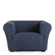 Armchair slipcovers Eysa ROC Blue 110 x 100 x 130 cm Supply