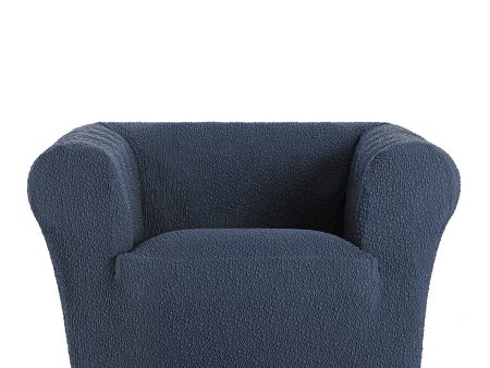 Armchair slipcovers Eysa ROC Blue 110 x 100 x 130 cm Supply