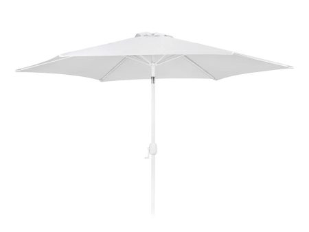 Sunshade Alba White Aluminium 300 x 300 x 250 cm Hot on Sale