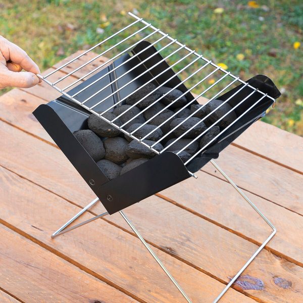 Mini Folding Portable Barbecue for Charcoal Foldecue InnovaGoods Online