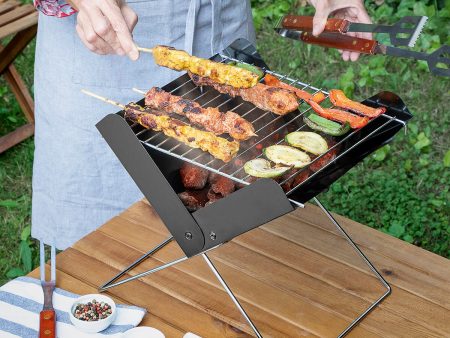 Mini Folding Portable Barbecue for Charcoal Foldecue InnovaGoods Online