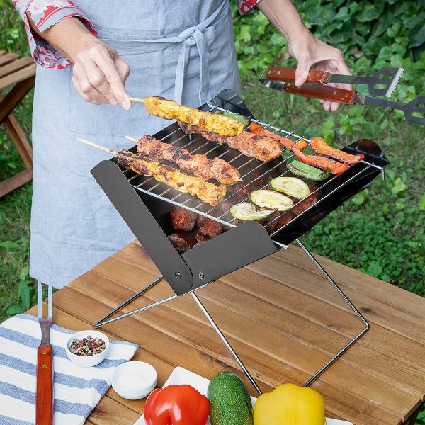 Mini Folding Portable Barbecue for Charcoal Foldecue InnovaGoods Online