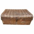 Decorative suitcase Alexandra House Living Brown Iron Traditional style 49 x 33 x 71 cm For Discount