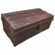 Decorative suitcase Alexandra House Living Brown Iron Traditional style 35 x 26 x 69 cm Supply