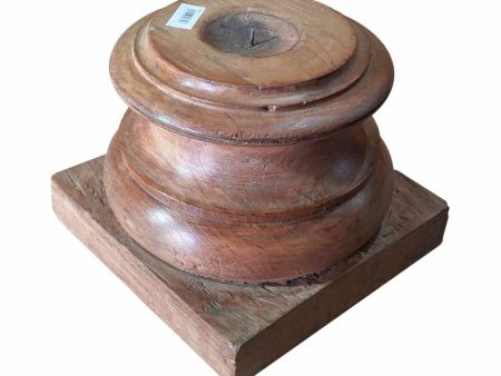 Candle Holder Alexandra House Living Brown Acacia Mango wood 25 x 21 x 25 cm Online Sale