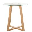 Side table Alexandra House Living Brown 48 x 51 x 48 cm For Cheap